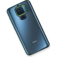 OZGN Newface Xiaomi Redmi Note 9 Kılıf Dora Kapak - Haki Yeşil
