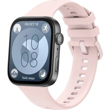 OZGN Newface Huawei Watch Fit 3 Klasik Kordon - Pudra