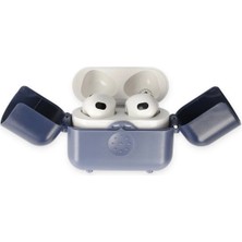 OZGN Newface Airpods 3 (3.nesil) Basmalı Kılıf - Mavi-Lacivert