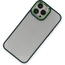 OZGN Newface Iphone 14 Pro Max Kılıf Dora Kapak - Haki Yeşil