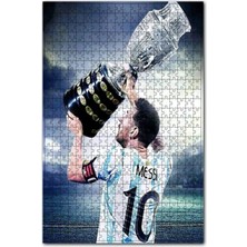 Allians Messi 2021 Arjantin Şampiyonluk Kupası 500 Parça Puzzle Mdf