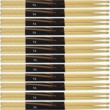 Allians 12 Adet Davul Bageti, Çift Taraflı Bateri Çubukları, Profesyonel Ses Kalitesi