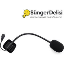 Allians Yaka Süngeri ile Mikrofon Kask Intercom – Temiz ve Konforlu Kullanım