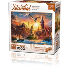 Allians Rüya Istanbul 1000 Parça Puzzle, Eğlenceli ve Zihin Açıcı Hobi Seti