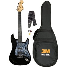 Allians Manyetik Elektro Gitar Gigbag Kılıf ve Askı Takımı