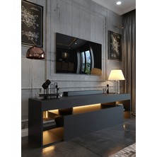 Resital Ledli Tv Ünitesi L1502-4 Antrasit