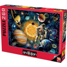 Allians 260 Parça Uzay Temalı Yapboz Puzzle, Eğlenceli ve Öğretici Eğlence