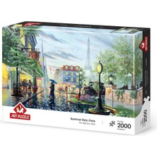 Allians Yaz Yağmuru Paris 2000 Parça Puzzle, Renkli ve Detaylı Zeka Oyunu