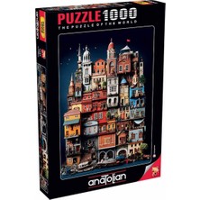 Allians Renkli 1000 Parça Yapboz Puzzle - Eğlenceli ve Zihinsel Gelişim Için