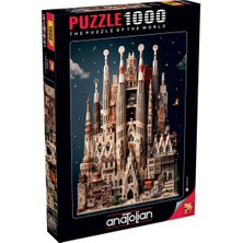 Allians Renkli 1000 Parça Yapboz Puzzle, Eğlenceli ve Zihni Geliştirici Aktivite