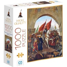 Allians Fatih Sultan Mehmet 1000 Parça Profesyonel Hobi Puzzle, 48X68CM