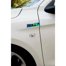 Yalıgraf Roll? Oto Sticker - Motor Sticker Etiket (1 Adet)