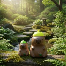 Pazarcan Sevimli Hayvanlar Serisi - Kapibara 2 ' Li Figür Set