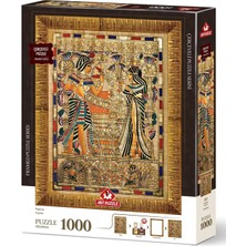 Allians Renkli ve Detaylı 1000 Parça Puzzle, Çerçevesiyle Tamamlayıcı Sanat Eseri