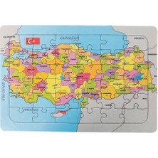Allians Eğitici Puzzle Seti Türkiye Haritası ve Insan Vücudu, 25X35 cm