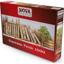Allians 1000 Parça Ağaç Hayattır Panoramik Puzzle, Eğlenceli ve Zengin Görüntü
