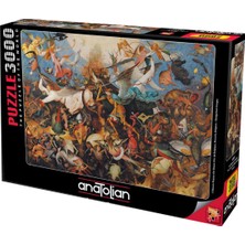 Allians 3000 Parça Yapboz Puzzle - Asi Meleklerin Düşüşü Eğlenceli ve Zihni Geliştirici