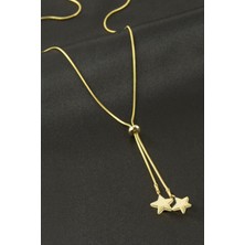 Makay Yıldız Çelik Kolye