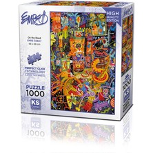 Allians Renkli ve Detaylı 1000 Parça Puzzle, Eğlenceli ve Zihni Uyarıcı Aktivite