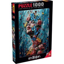Allians Yapboz Puzzle 1000 Parça Kelebek Etkisi, Renkli ve Detaylı Tasarım