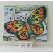 Allians Elmas Boyama Goblen 21X25, Kristal Taşlı Mozaik ve Sayılarla Boyama