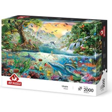 Allians Yüksek Kaliteli 2000 Parça Puzzle, Keyifli ve Eğlenceli Hobi Deneyimi