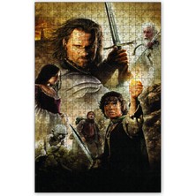 Allians Yüzüklerin Efendisi Kralın Dönüşü 1000 Parça Ahşap Puzzle