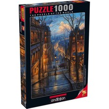 Allians Renkli 1000 Parça Yapboz Puzzle, Montmartre'de Bahar Teması