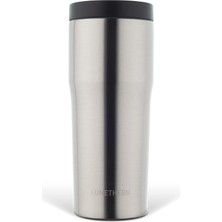 Gfc Life Store Vakumlu Çıft Katmanlı Çelik Bardak Termos 480 ml 6 Saat Sıcak / 12 Saat Soğuk - Metalik Gri