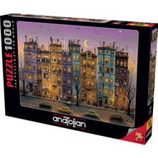 Allians Renkli Gece Partisi 1000 Parça Yapboz Puzzle Eğlenceli Aktivite