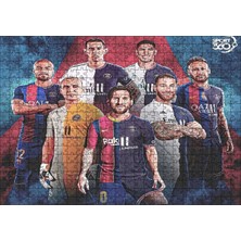Allians Futbol Devleri Psg 500 Parça Ahşap Puzzle Seti