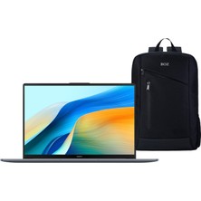 Huawei Matebook D16 Intel Core I5 13420H 16GB 512GB SSD Windows 11 16" Taşınabilir Bilgisayar + Boz Çanta Hediye