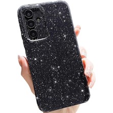 Kip GSM Samsung Galaxy S25 Fe Kılıf Kamera Korumalı Parlak Işıltılı Simli Yıldızlı Renkli Slikon Kapak
