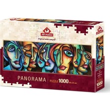 Allians Renkli ve Detaylı 1000 Parça Panorama Puzzle, Keyifli Zamanlar Için Ideal