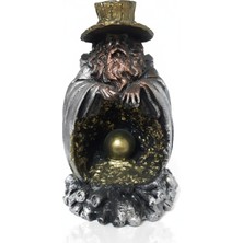 Be Beauty Geri Akışlı Dekoratif Şelale Tütsülük - Mistik Büyücü Tasarımlı Biblo - 17 cm Model 04