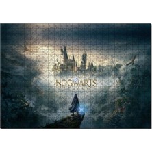 Allians 2021 Harry Potter Temalı 500 Parça Ahşap Puzzle, Eğlenceli ve Detaylı Yapboz