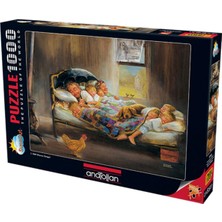 Allians 1000 Parça Yapboz Puzzle - Mutluluğun Resmi, Eğlenceli ve Zihni Geliştirici