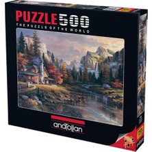 Allians 500 Parça Yapboz Puzzle, Vadinin Sonundaki Ev, Eğlenceli ve Zihinsel Gelişim Için