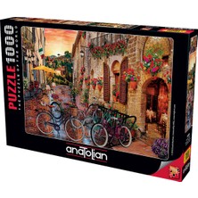 Allians Renkli 1000 Parça Yapboz Puzzle, Toscana Teması, Eğlenceli ve Zihinsel Gelişimli