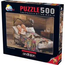 Allians 500 Parça Yapboz Puzzle, Eğlenceli ve Zihni Geliştirici Aktivite