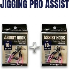 FB Cup Çiftli Assist Iğne Seti – Karbon Çelik & Pembe Flaşörlü (2 Paket)