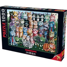 Allians Renkli 1000 Parça Yapboz Puzzle, Aile Toplantısı Eğlencesi Için Harika Seçim