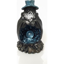 Be Beauty Geri Akışlı Dekoratif Şelale Tütsülük - Mistik Büyücü Tasarımlı Biblo - 17 cm Model 02