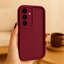 Kip GSM Samsung Galaxy A36 Silikon Kılıf Kamera Korumalı Yumuşak Dokulu Darbe Emici Mat Kapak