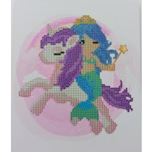 Allians Renkli Taşlı Mozaik Elmas Boyama Goblen Tablo Puzzle Seti 21X25