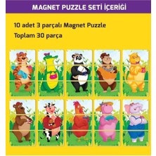Allians 2+ Yaş Magnet Puzzle ve Etkinlik Kitabı, Zeka ve Dikkat Geliştirici