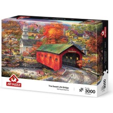 Allians Renkli ve Eğlenceli 3000 Parça Puzzle ile Tatlı Hayat Keyfi