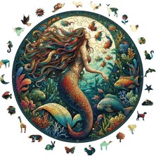 Allians Renkli Ahşap Puzzle, Denizkızının Şarkısı, 252 Parça, 29X29 cm