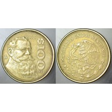 Banknoting Meksika 100 Peso 1991.