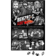 Allians Behzat Ç Temalı 240 Parça Puzzle, Eğlenceli ve Zihni Geliştirici Oyun